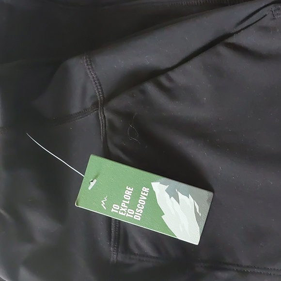 Willit Women Wide Leg Yoga Pants  2 sides  Pockets Stretch Loose Pants Black - Picture 6 of 6